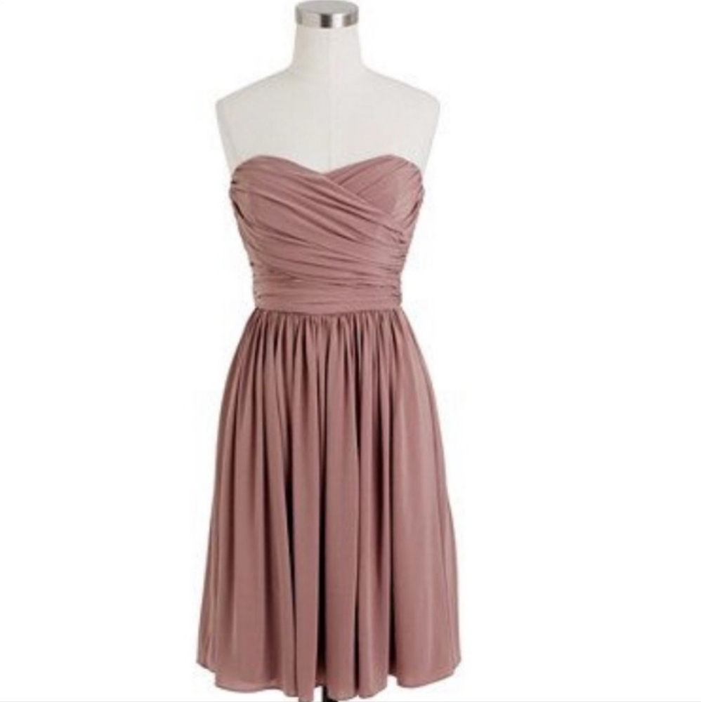 J Crew Arabelle Strapless Dress